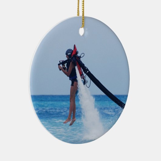 Jet Pack Keramisch Ornament (Rechts)