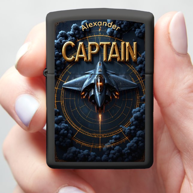 Jet Pilot's Dark Command Compass Gift (In Hand)