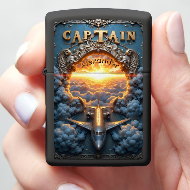 Jet Pilot's Gilded Cloud Commander Gift (In Hand)