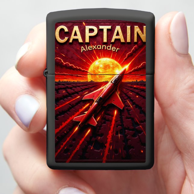 Jet Pilot's Molten Planet Command Gift (In Hand)