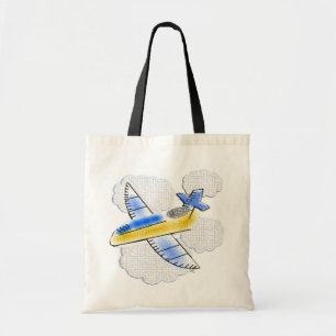 Jet Plane in de Air Gift Tote Bag