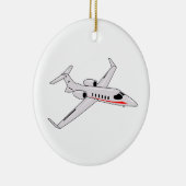Jet Plane Keramisch Ornament (Rechts)