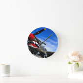 Jet Plane Vliegtuig Pilot Destiny Gefeliciteerd Ronde Klok (Huis)
