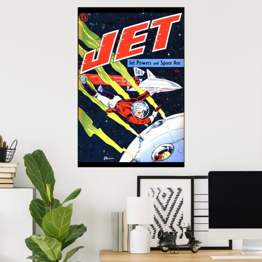 Jet Powers #1 Poster (Thuiskantoor)