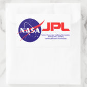 Jet Propulsion Laboratory Rechthoekige Sticker (Tas)