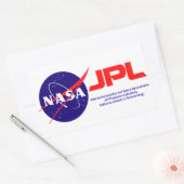 Jet Propulsion Laboratory Rechthoekige Sticker (Envelop)