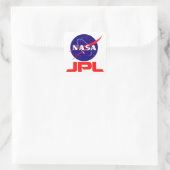 Jet Propulsion Laboratory Vierkante Sticker (Tas)