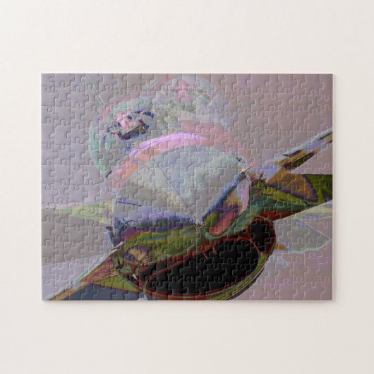 Jet Puzzle Legpuzzel (Horizontaal)