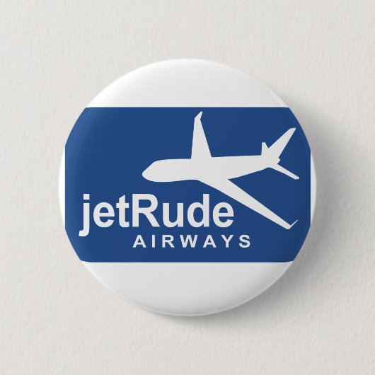 Jet Rude Air Ronde Button 5,7 Cm (Voorkant)