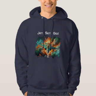 Jet, set, go! hoodie