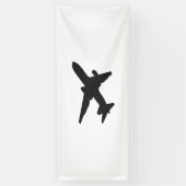 Jet Silhouette Spandoek (Verticaal)