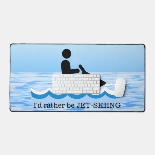 Jet Ski Design Desk Mat (Keyboard & Muis)