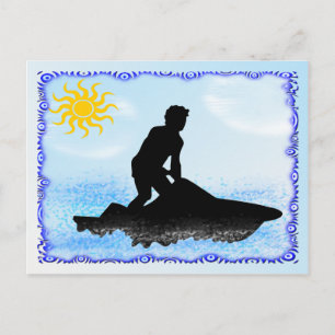 Jet Ski Dreams Briefkaart