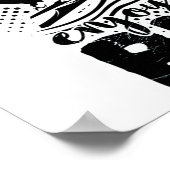 Jet Ski Driver | Jet Ski Summer Holiday Zee Gift Poster (Hoek)