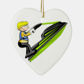 Jet ski fan keramisch ornament (Rechts)