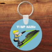 Jet ski fan sleutelhanger (Voorkant)