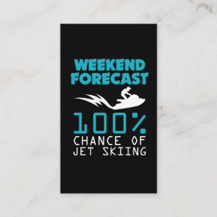 Jet Ski Gift - Vacature Trip Beach Weekend Visitekaartje