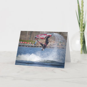 Jet Ski - Greeting Card Kaart