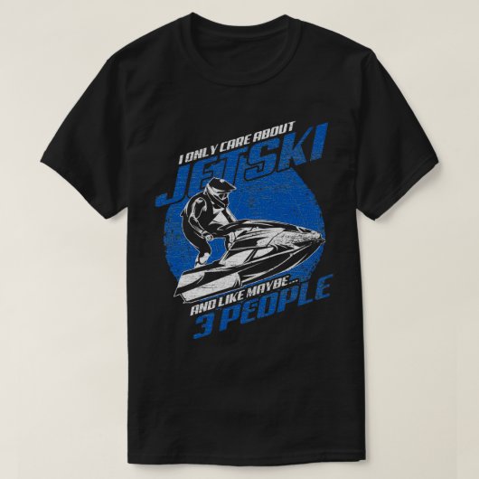 Jet ski interest t-shirt (Design voorkant)
