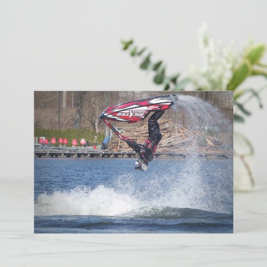 Jet Ski - Invitation (Debout devant)