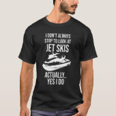 Jet Ski Jetski Racer PWC Enthusiast T-shirt (Voorkant)