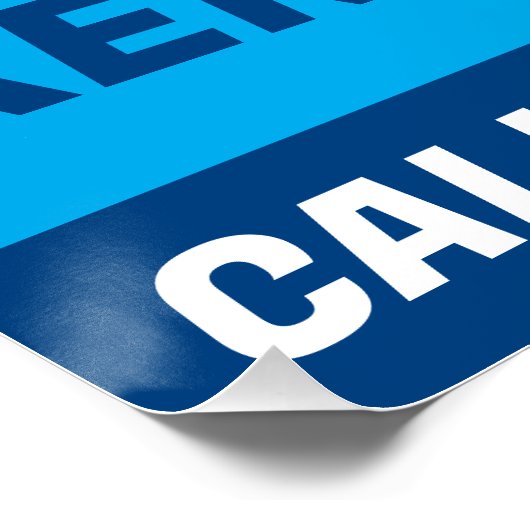 Jet Ski Location Custom Glossy Poster (Coin)