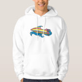 Jet Ski Mannen Hoodie (Voorkant)