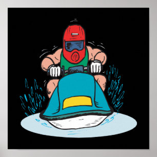 Jet Ski Poster