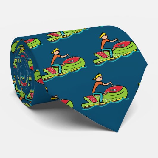 Jet Ski Stropdas (Opgerold)