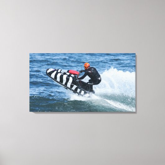 Jet Skiën Water Sport Canvas Afdruk (Voorkant)