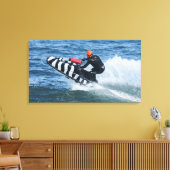 Jet Skiën Water Sport Canvas Afdruk (Insitu (Woonkamer))
