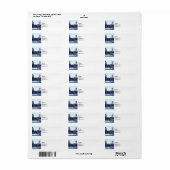 Jet Skiing by Colgate Clock Etiket (Full Sheet)