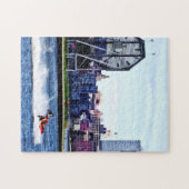 Jet Skiing by Colgate Clock Legpuzzel (Horizontaal)