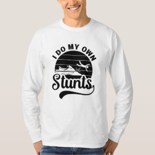 Jet Skiing I Do My Own Stunts Jet Ski Retro Jetski T-shirt