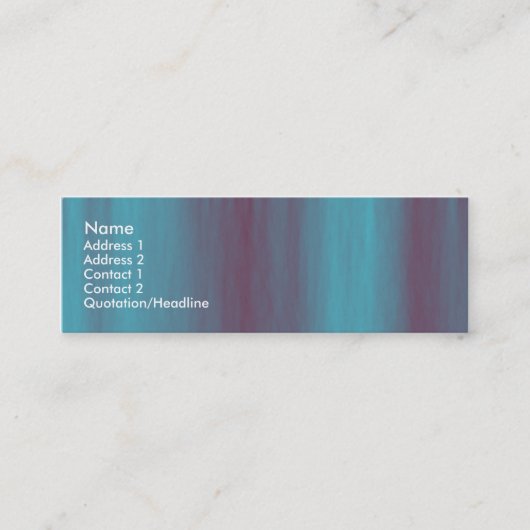 Jet Stream Mini Visitekaartje (Voorkant)