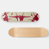 Jet-strijder Skateboard (Horizontaal)
