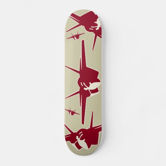 Jet-strijder Skateboard (Voorkant)