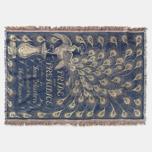 Jet tissé par couverture d'antiquité de fierté et (Devant)