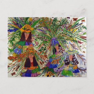 Jet van der Linden ansichtkaart Briefkaart