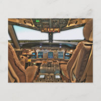 Jet Vliegtuig cockpit