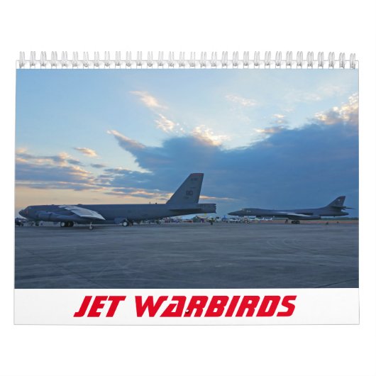 Jet Warbird Calendar Kalender (Hoes)