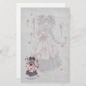 J'étais domestique pour vous papeterie gothique (Devant / Derrière)