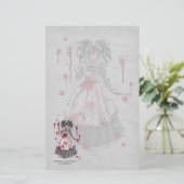 J'étais domestique pour vous papeterie gothique (Debout devant)