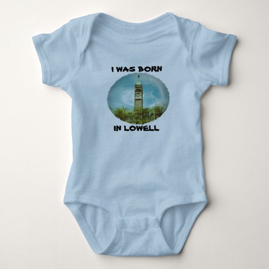 J'étais né à Lowell Bébé Body Suit (Devant)