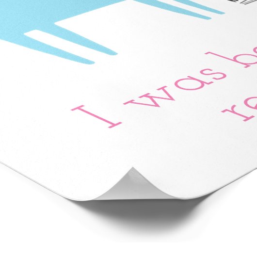 J'étais né pour être un lecteur affiche (Coin)