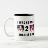 J'étais normal il y a 2 aussiées Mug (Gauche)