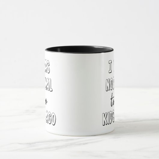 J'Étais Normal... Mug (Centre)