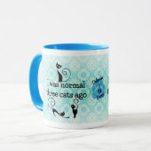 J'étais tasse humoristique il y a chats de la (Devant gauche)