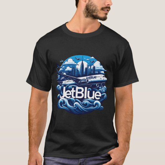 Jetblue Airbus T-shirt (Voorkant)