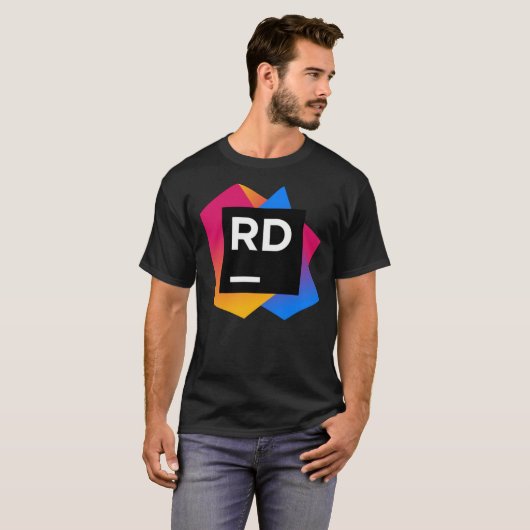 ♥ JetBrains Rider Icon Classic T-Shirt (Devant entier)